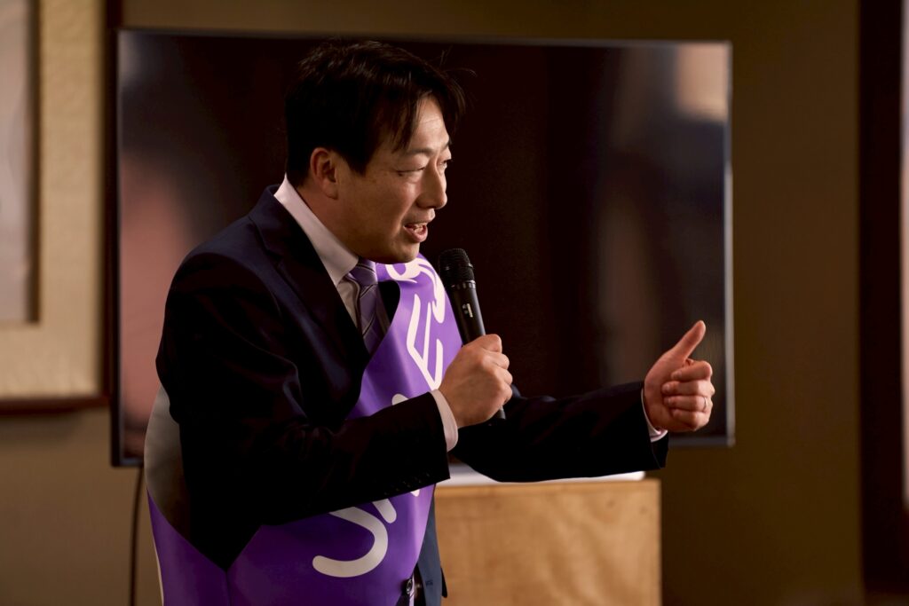 【選挙戦2日目・佐渡街宣】